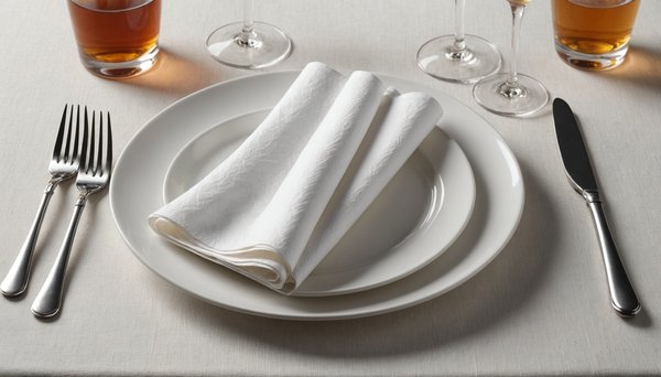 Serviette de table papier intissé : Élégance et confort réunis